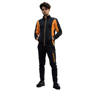 ชุดชั้นนอกพิมพ์ลายวินเทจสำหรับวิ่งกางเกงวอร์มมีฮู้ดของผู้ชายชุดวอร์มผ้าฟลีซถักสำหรับฤดูหนาวสำหรับฝึกซ้อมจ๊อกกิ้ง - Product Image 5