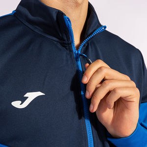 Ensemble de sweats à capuche bleus personnalisés en coton lourd, streetwear de luxe, logo en strass, ensemble de pantalons de survêtement et de sweat à capuche pour hommes, sweat à capuche en strass - Product Image 5