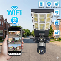 Cámara de Seguridad CCTV con Audio Bidireccional, Energía Solar, Red Inalámbrica 4G con Tarjeta SIM, Sensor de Imagen CMOS y Opción de Almacenamiento de Datos en la Nube