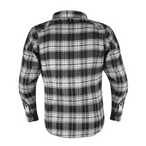 Camisa lisa de franela para moto personalizada de alta calidad, Camisa ajustada de manga larga para hombre, usada en verano, fabricada por Francia - Product Image 4