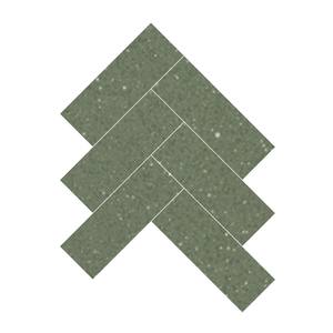 Foshan Design moderne maïs brillant émaillé chevrons 2x6mm mosaïque mur Art carrelage pour intérieur cuisine décoration murale - Product Image 2