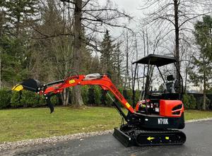 LIVRAISON GRATUITE AGT NT18K MINI-EXCAVATRICE 21,5 CV LAME AVANT DE 43 POUCES BAGUETTE DE CREUSAGE DE 16 POUCES POURCHERRE HYDRAULIQUE BRAS ARTICULÉ APPROUVÉ EPA CE - Product Image 6