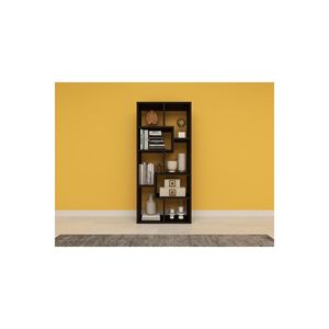 ชั้นวางหนังสือสเตนเลสสตีลอเนกประสงค์ตกแต่งสไตล์โมเดิร์นยี่ห้อ Sigma 8 ชั้น ขนาด 130x25x60 ซม. สำหรับห้องนั่งเล่น - Product Image 1