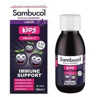Complément alimentaire liquide à base d'églantier noir, formule de soutien du système immunitaire pour adultes et enfants, 120 ml