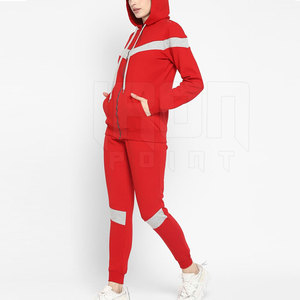 Survêtements en coton et polyester pour femmes Survêtement en molleton à séchage rapide pour femmes Survêtements pour femmes à manches longues - Product Image 2