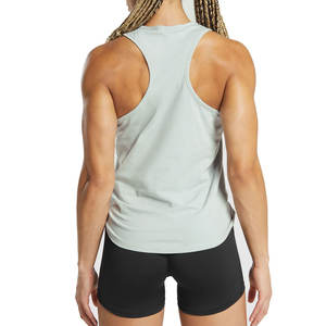 Camisetas sin mangas hechas de tela elástica de cuatro vías que absorbe el sudor que se mueve contigo camisetas sin mangas para mujer de culturismo tanques OEM para damas - Product Image 2