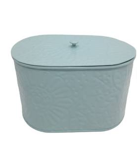 Juego de Recipientes Decorativos para Cocina con Tapas, Recipientes Metálicos Color Menta, Negro Mate, Últimos Diseños - Product Image 2