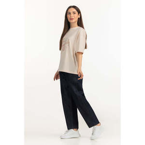 Haut respirant pour femme coupe décontractée WM-KTP-SS26-206 – Léger, confortable, tissu doux, vêtement de mode OEM ODM - Product Image 4