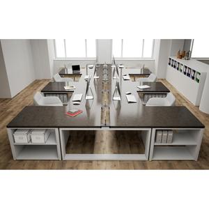 Viatera Thunder Storm, Mueble de Baño Moderno, Duradero e Impermeable con Gran Losa de Piedra - Product Image 5