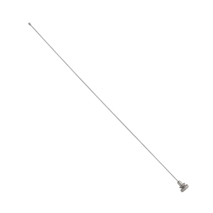 Tubo de succión Poole 16.5FR Instrumento de succión quirúrgico recto de acero inoxidable de 5mm con funda exterior - Product Image 3