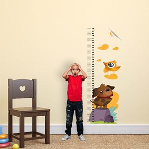 กระดานไวท์บอร์ดโพลีสไตรีนแบบนำกลับมาใช้ใหม่ได้ทนทานรุ่น-8ชิ้นแผนภูมิการเติบโตของเด็กแบบคงที่ออกแบบให้พับเก็บได้ง่าย - Product Image 2