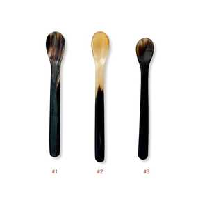 Natural Horn <b>Spoons</b> Eco-Friendly and Stylish Tableware - Product Image 3