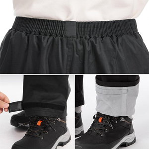 Combinaison de pluie d'hiver imperméable pour hommes en gros, veste et pantalon à capuche pour le travail industriel et l'utilisation en extérieur - Product Image 5