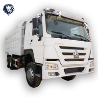 Camion benne d'occasion HOWO 371 ch 6X4 à direction à gauche, haute capacité, pour l'exportation, directement de l'usine