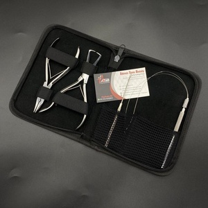 Wholesale Custom Logo Sustainable Steel Hair Extension Tools <b>Kit</b> with Micro <b>Bead</b> Application Removal Pliers - Product Image 6
