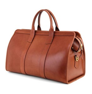 Brown Genuine <b>Leather</b> Water Resistant Lightweight <b>Duffle</b> <b>Bag</b> Weekender Travel Overnight Luggage Mens Carry Tote Spacious Gym <b>Bag</b> - Product Image 6