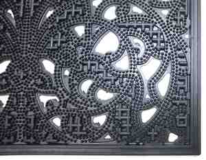 Tapis de porte décoratif pour la décoration d'entrée nouveau design tapis de porte en caoutchouc anti-dérapant accrocheur entrée agréable - Product Image 5