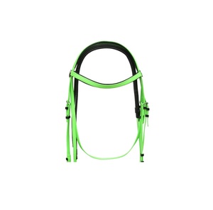 Bridon pour cheval en PVC vert de qualité supérieure, accessoire équestre très demandé, vente en gros, fabricants indiens, Maizan International - Product Image 2