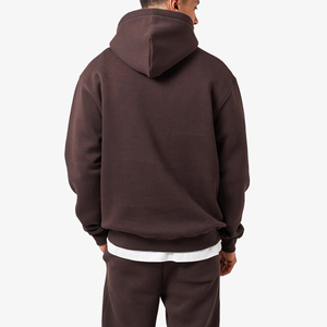 เสื้อสเวตเตอร์มีฮู้ดสำหรับผู้ชายเสื้อสวมหัวมีฮู้ดสำหรับผู้ชายเสื้อคอตตอน100% โอเวอร์ไซส์ออกแบบโลโก้ได้ตามต้องการ - Product Image 2