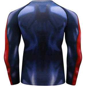 Rash Guard pour hommes sublimé à impact élevé, meilleur matériau de conception personnalisée, maintenant disponible à un prix raisonnable pour Rash Guard pour hommes - Product Image 3