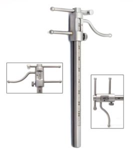 Instrumento de ortodoncia de alta calidad, calibre de calibre deslizante Dental de acero inoxidable, potencia Manual esencial para cirugía Dental - Product Image 1