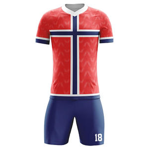 Maillots de football pour jeunes Bold Athletic Fit Uniforme de compression d'entraînement extensible pour la ligue amateur france, maillots de football - Product Image 5