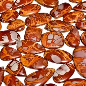 Hermosa piedra preciosa de cuarzo suelta de cabujón de jaspe Noreena Natural para venta al por mayor para la fabricación de joyas - Product Image 4