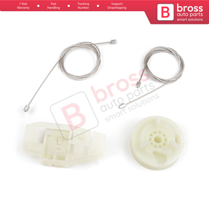 Juego de reparación de regulador de ventanilla eléctrica BWR499 puerta trasera izquierda para Scenic Grand Scenic MK2 JM0/1 2003-2009 4/5 puerta 8200118856 - Product Image 3