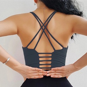 Soutien-gorge de sport à soutien élevé pour femmes Soutien-gorge de yoga fitness de qualité avec caractéristique respirante Design écologique élégant et simple - Product Image 6