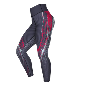 Pantalones de Yoga de gimnasio de cintura alta personalizados 2025 para mujer, nuevas mallas estampadas informales de verano, mallas de entrenamiento por sublimación - Product Image 6