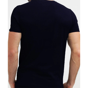 Vente en gros impression personnalisée couleur unie 100% polyester blanc sport gym run quick dri hommes t-shirt pour femmes 2023 - Product Image 3