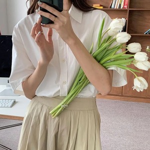 Premium 100% algodón orgánico Casual mujer camisa de secado rápido mujeres camisas fabricante transpirable tendencia Casual camisas - Product Image 5