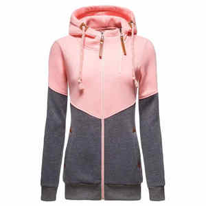 Sudaderas con capucha para mujer, nuevo estilo de moda para mujer, ropa activa de algodón, sudaderas con capucha informales lisas a la venta, sudaderas con capucha transpirables para mujer Oem - Product Image 1