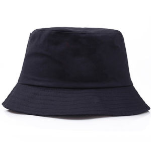 Top qualité seau chapeau été seau casquette coton Logo personnalisé impression broderie Flattop crème solaire en vrac plaine seau chapeau - Product Image 4