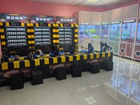 Mesin Game Arcade dewasa 2 pemain, mesin tembak koin dioperasikan, mesin Game Simulator menembak