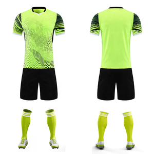Conjunto de Camiseta de Fútbol Sublimada Personalizada para Hombre, Cuello Redondo, Manga Corta, Degradado Azul Marino y Rosa, Absorbe la Humedad, 100% Poliéster, Adulto - Product Image 2