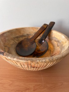 Serveurs à salade en résine écologiques personnalisables, cuillères jetables faites à la main, cuisine à domicile, hôtel, restaurant, polissage miroir, fêtes - Product Image 6