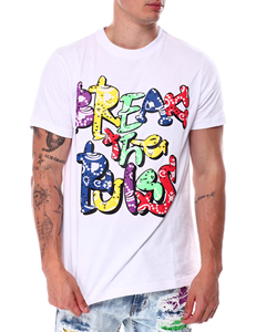 La última camiseta personalizada orgánica 100% de algodón con hombros caídos, ropa de calle de secado rápido de gran tamaño con acabado teñido liso de longitud corta - Product Image 4