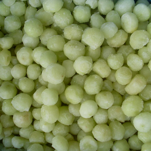 เมลอนฮันนี่ดิวแช่แข็งแบบ IQF 100% ธรรมชาติ หั่นเต๋า ไม่เติมน้ำตาล อายุการเก็บรักษา 24 เดือน ที่อุณหภูมิ 18 องศาเซลเซียส มีถุงบรรจุแบบกำหนดเองได้ - Product Image 1