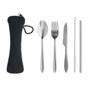 Juego de Cubiertos de Acero Inoxidable de 5 Piezas, Ecológico, Juego de Cubiertos para 5 Personas - Product Image 5