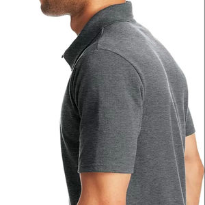 Accepter les étiquettes personnalisées Polo shirt vêtements de travail personnalisés logo été blanc polo à manches courtes classe vêtements publicité - Product Image 2