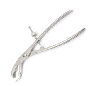 Rongeurs de hueso personalizadas, equipo de cirugía oral de 15cm, fórceps de sujeción de hueso de laboratorio médico, acero inoxidable alemán - Product Image 6