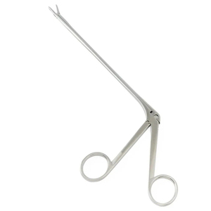 Pinces nasales droites à mâchoires fenêtrées 4x10mm en acier inoxydable, manuelles, de haute qualité, certifiées CE, instrument chirurgical ORL - Product Image 1