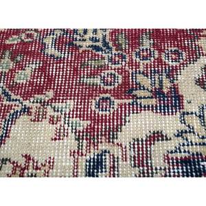 Tapis en laine noué à la main de grande taille, motif médaillon rouge et orange, pour la maison et le salon, tapis rectangulaire pour couloir - Pae-2875 - Product Image 3