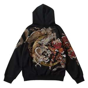 Fabricante de ropa de hombre de calidad especial-Sudaderas con capucha grueso de algodón con estampado de estilo informal-Nueva Adición - Product Image 1