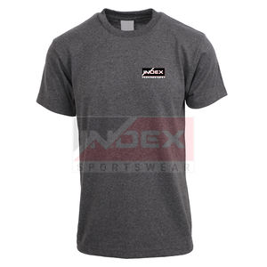 Camisetas en blanco de algodón 100% de alta calidad para hombre, camiseta de gran tamaño de peso pesado con camisetas personalizadas para hombre - Product Image 1