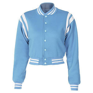 Veste universitaire pour homme de haute qualité, best-seller, avec logo sur le devant en toile, respirante, en coton, col en V, décontractée pour l'hiver - Product Image 1