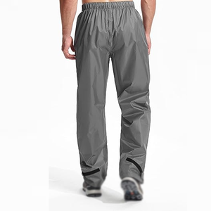 Pantalon coupe-vent décontracté léger pour hommes à bas prix respirant à séchage rapide 100% nylon - Product Image 2
