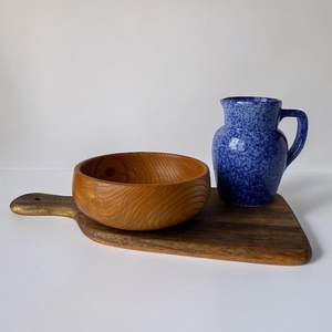 Bol en bois marron foncé de qualité supérieure pour salade de fruits secs servant des tailles personnalisées avec logo personnalisé technique poli - Product Image 3