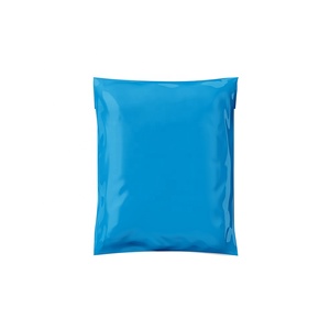 En gros, enveloppes d'expédition en polyéthylène bleu imperméables autocollantes LDPE pour le commerce électronique - Product Image 1